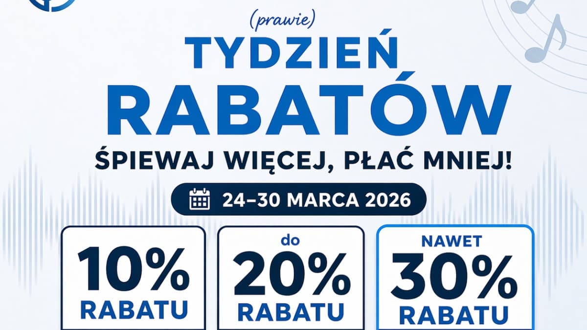 Tydzień rabatów w Karaoke24.pl