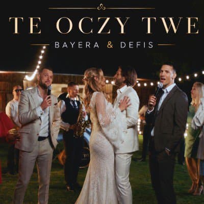 Karaoke backing track Te oczy Twe - Bayera, Defis