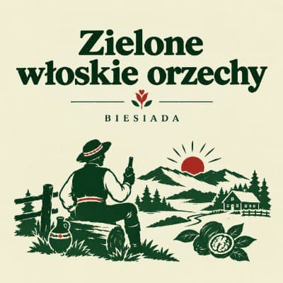 Karaoke backing track Zielone włoskie orzechy - Biesiada