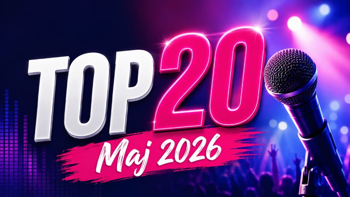 Top 20 Karaoke Backing Tracks for May 2026 🎤 The Hottest Hits on Karaoke24.pl!